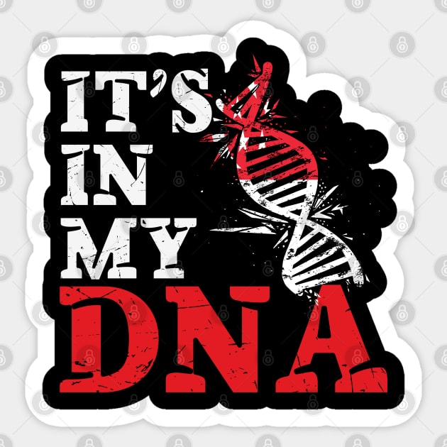 It's in my DNA - Singapore Sticker by JayD World